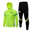 Chaqueta De Entrenamiento Con Capucha Inter Milan 2022-23 Verde - Hombre